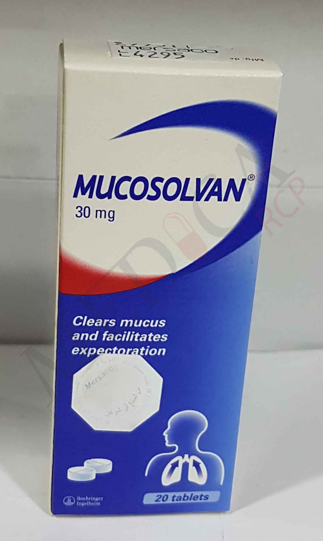 Mucosolvan Tablets 30mg